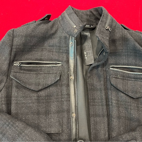 Joes Jeans Wool Blend Jacket Size L. Like New - Picture 4 of 4